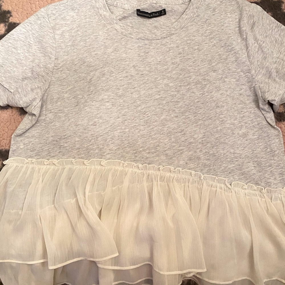 Grey nice shirt from Abercrombie and Fitch